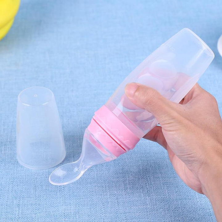 Squeeze Baby Feeding Spoon: The Ultimate Feeding Companion for Your Little Ones