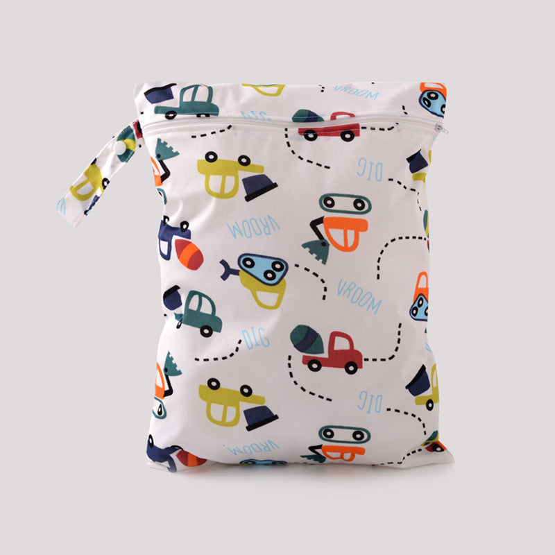 Organize Your Baby Essentials with Our Cartoon Diaper Pocket
