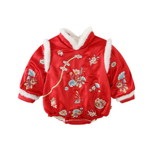 Discover the Comfort and Style of Onesie Winter Baby Triangle Rompers