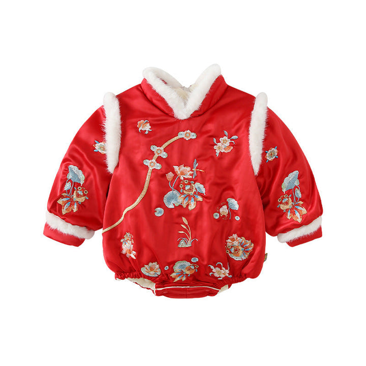 Discover the Comfort and Style of Onesie Winter Baby Triangle Rompers