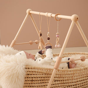 Unlock Your Baby's Potential with the Newborn Baby Crib Fitness Frame