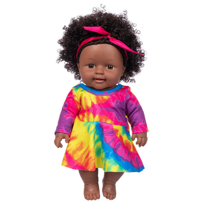 The Magic of Playtime: Simulation Baby Doll Black Black Baby African Doll