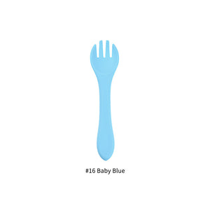Introducing the Food Grade Baby Feeding Tableware Silicone Fork