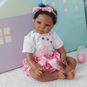 The Magic of Imagination: Reborn Baby Black Doll