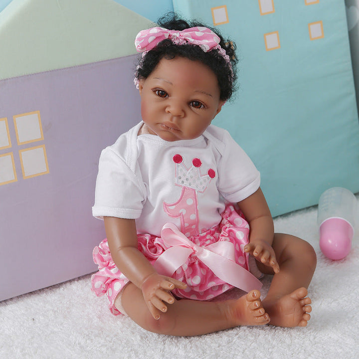 The Magic of Imagination: Reborn Baby Black Doll