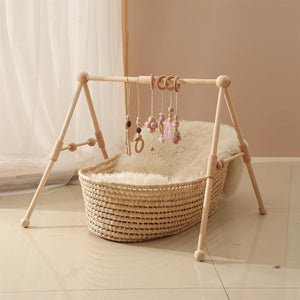 Enhancing Your Baby's Development with the Newborn Baby Crib Fitness Frame