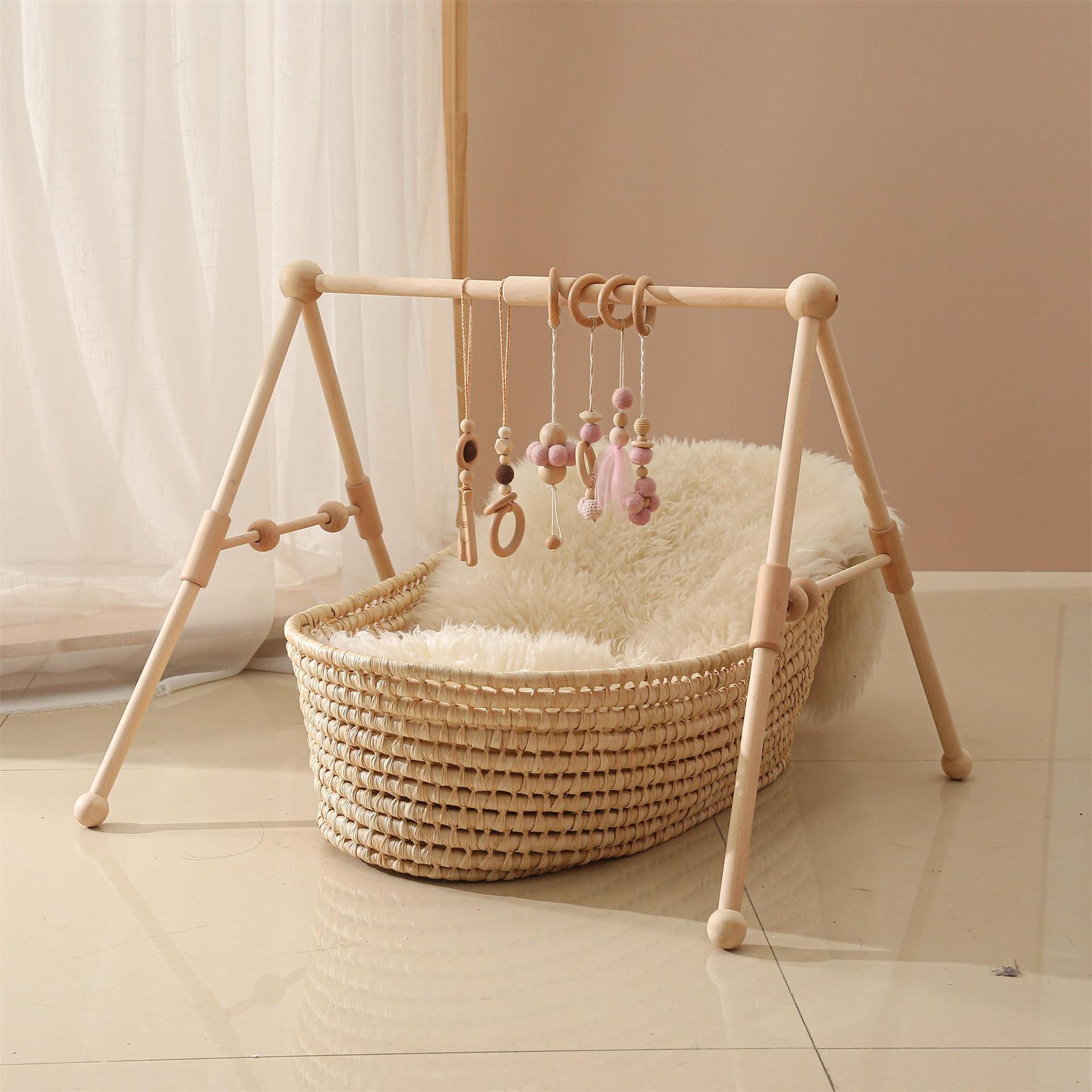 Unlock Your Baby's Potential with the Newborn Baby Crib Fitness Frame