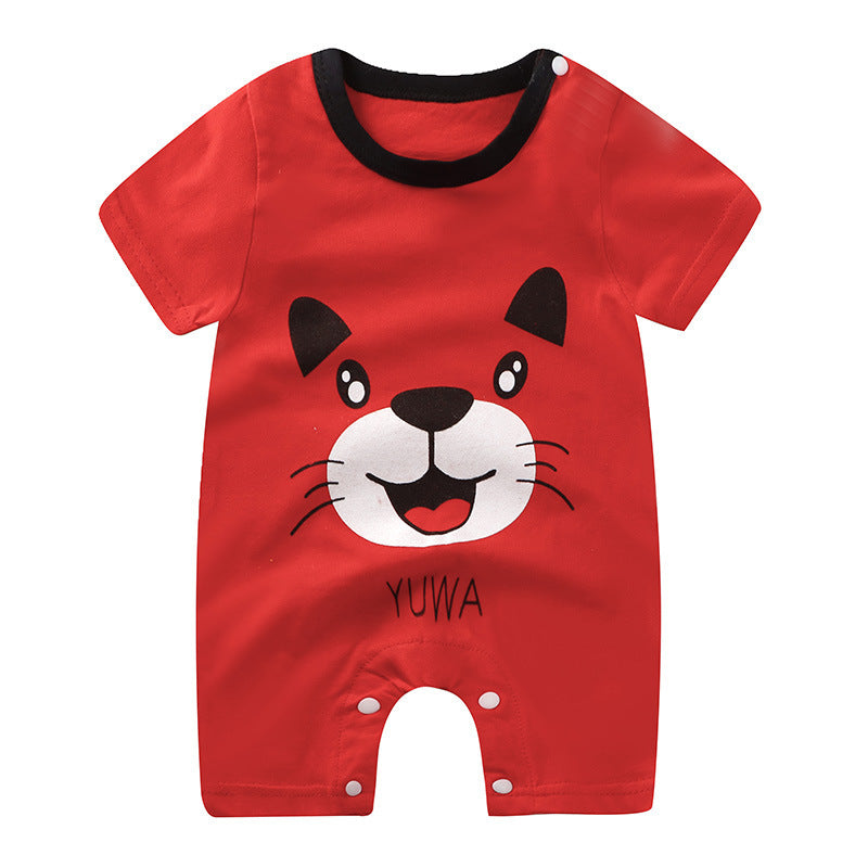 Thin Short Sleeve Newborn Rompers