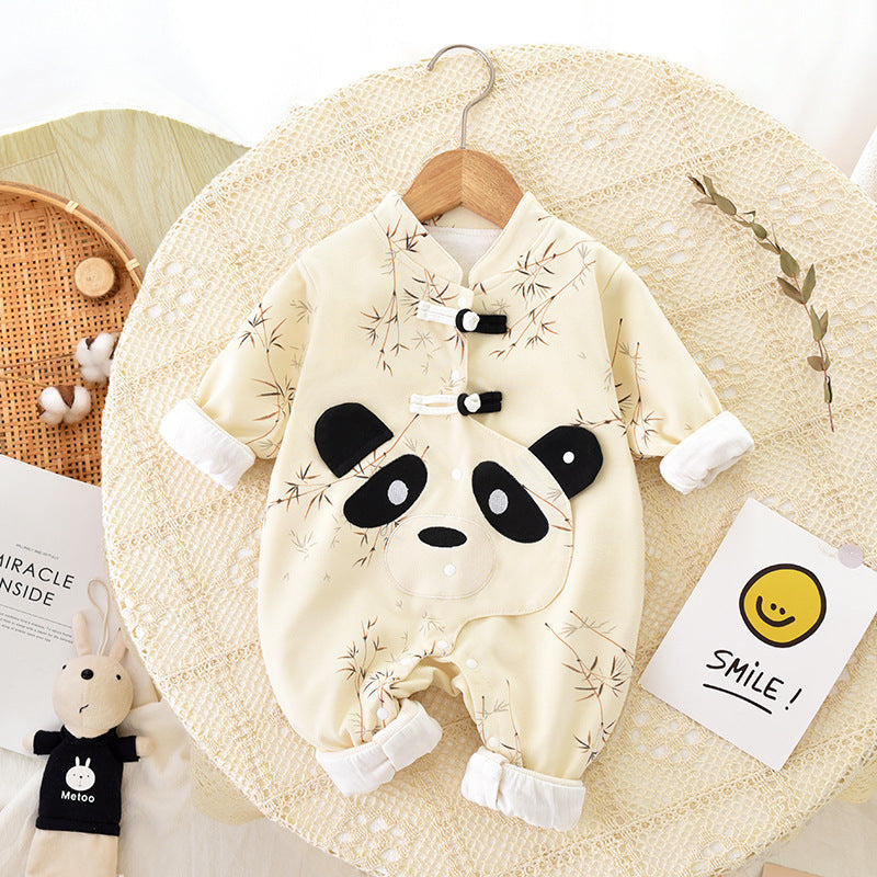 Thickened Rompers Baby Outerwear Romper