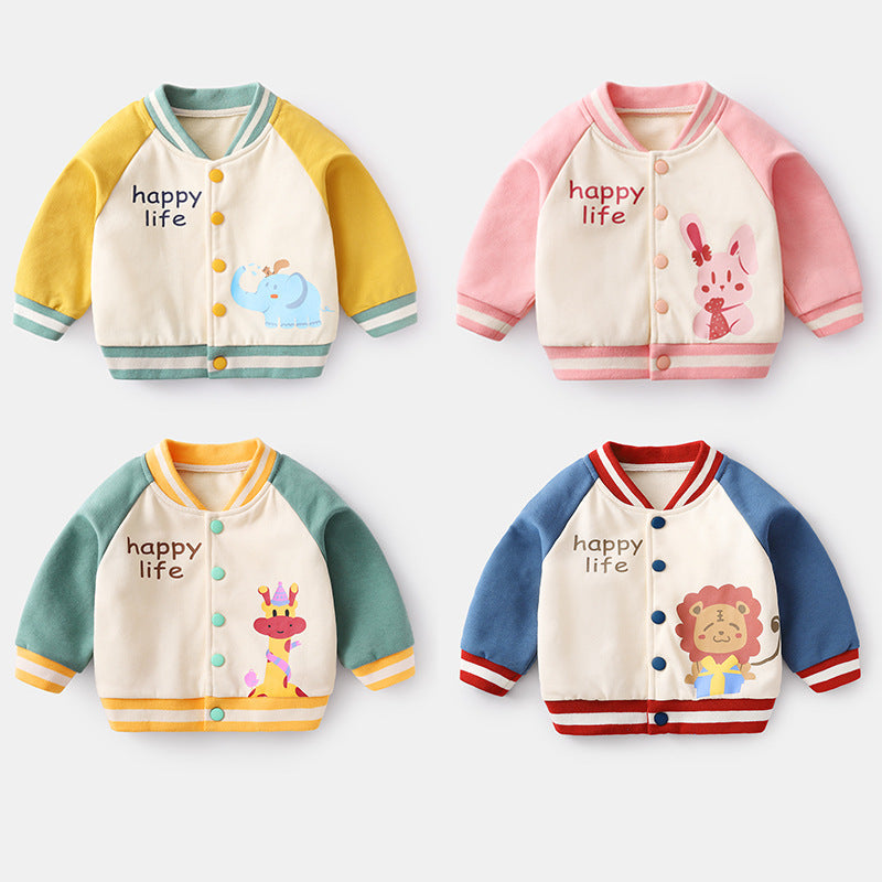 Baby Jacket Spring And Autumn Clothes