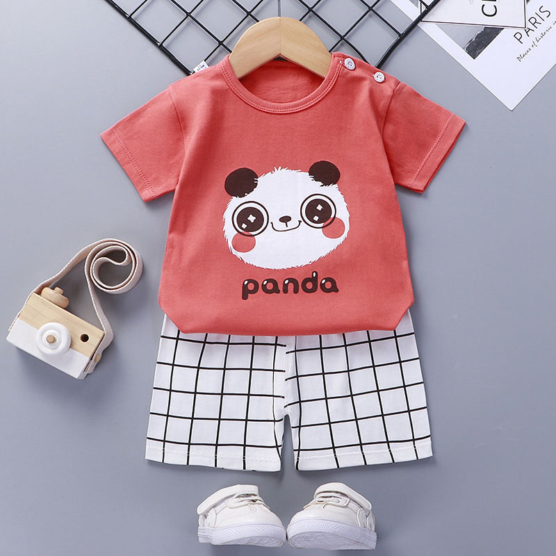 Suit Cotton Baby Summer Clothes