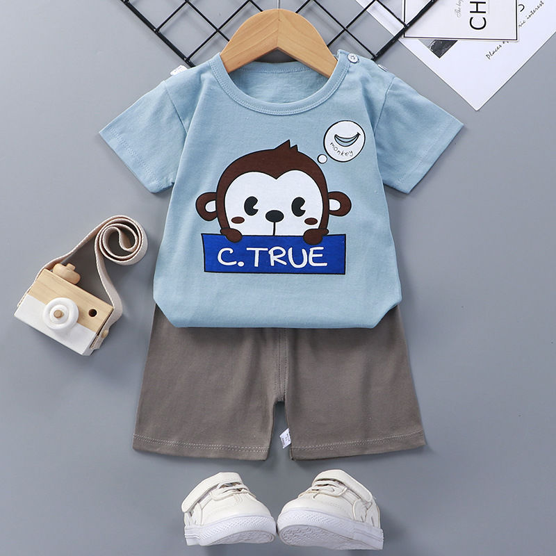 Suit Cotton Baby Summer Clothes