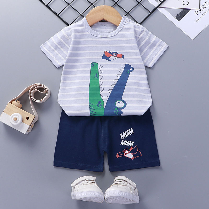 Suit Cotton Baby Summer Clothes
