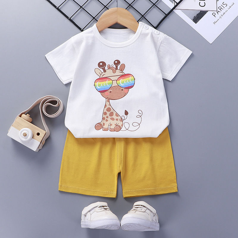 Suit Cotton Baby Summer Clothes