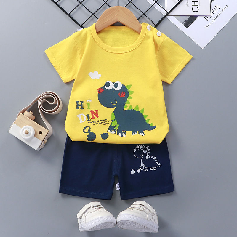 Suit Cotton Baby Summer Clothes