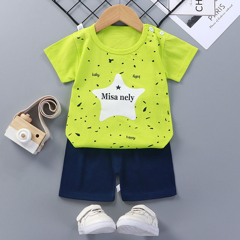 Suit Cotton Baby Summer Clothes