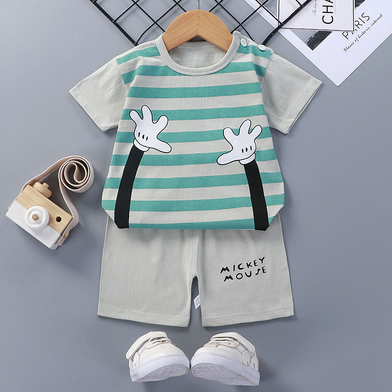 Suit Cotton Baby Summer Clothes
