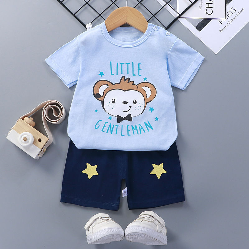 Suit Cotton Baby Summer Clothes