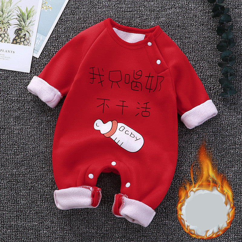 Baby Rompers Newborn Warm Clothes