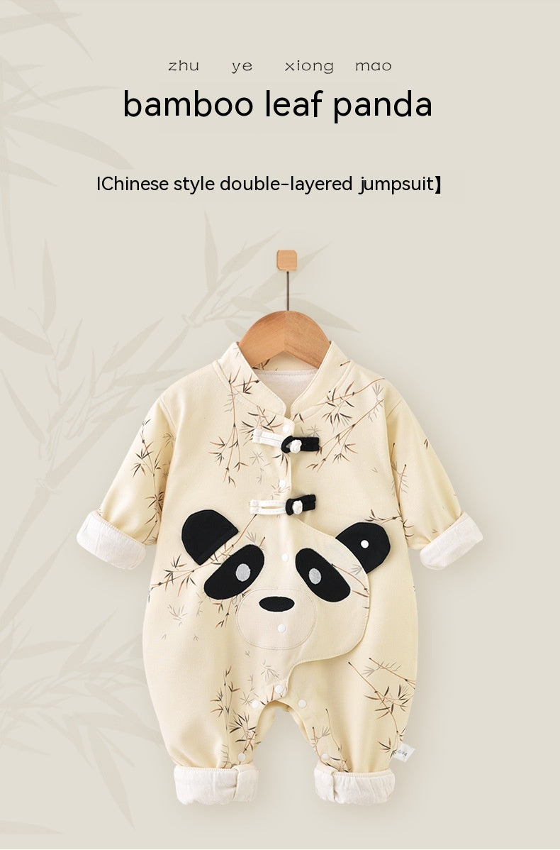 Thickened Rompers Baby Outerwear Romper