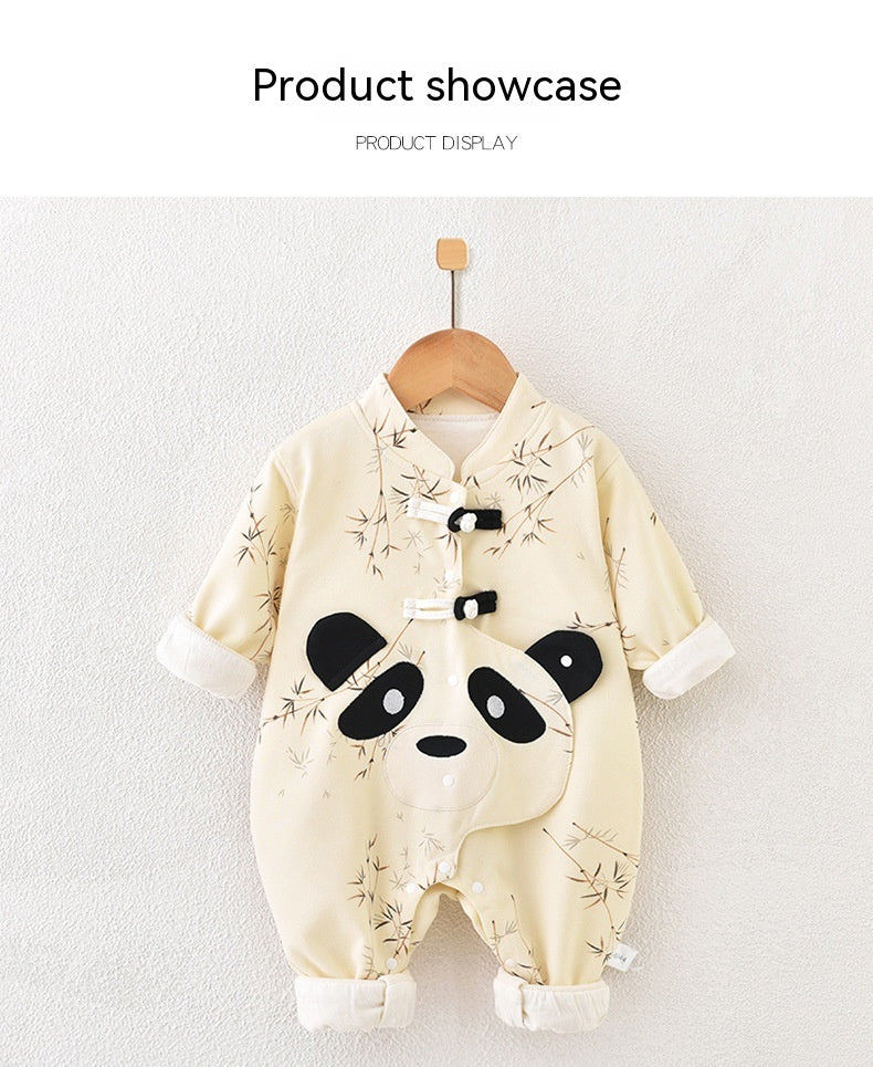 Thickened Rompers Baby Outerwear Romper