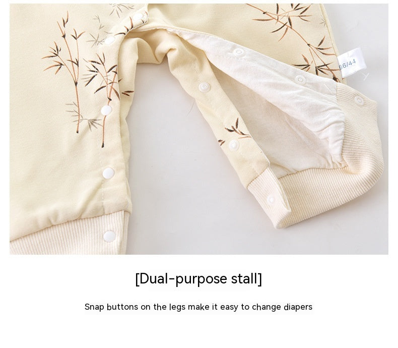 Thickened Rompers Baby Outerwear Romper