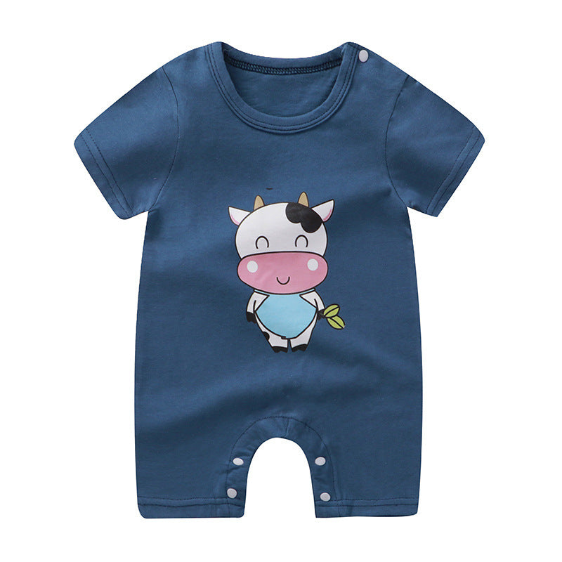 Thin Short Sleeve Newborn Rompers