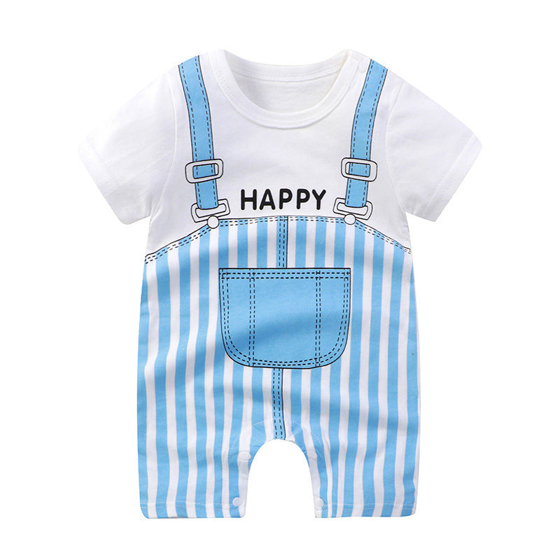Thin Short Sleeve Newborn Rompers