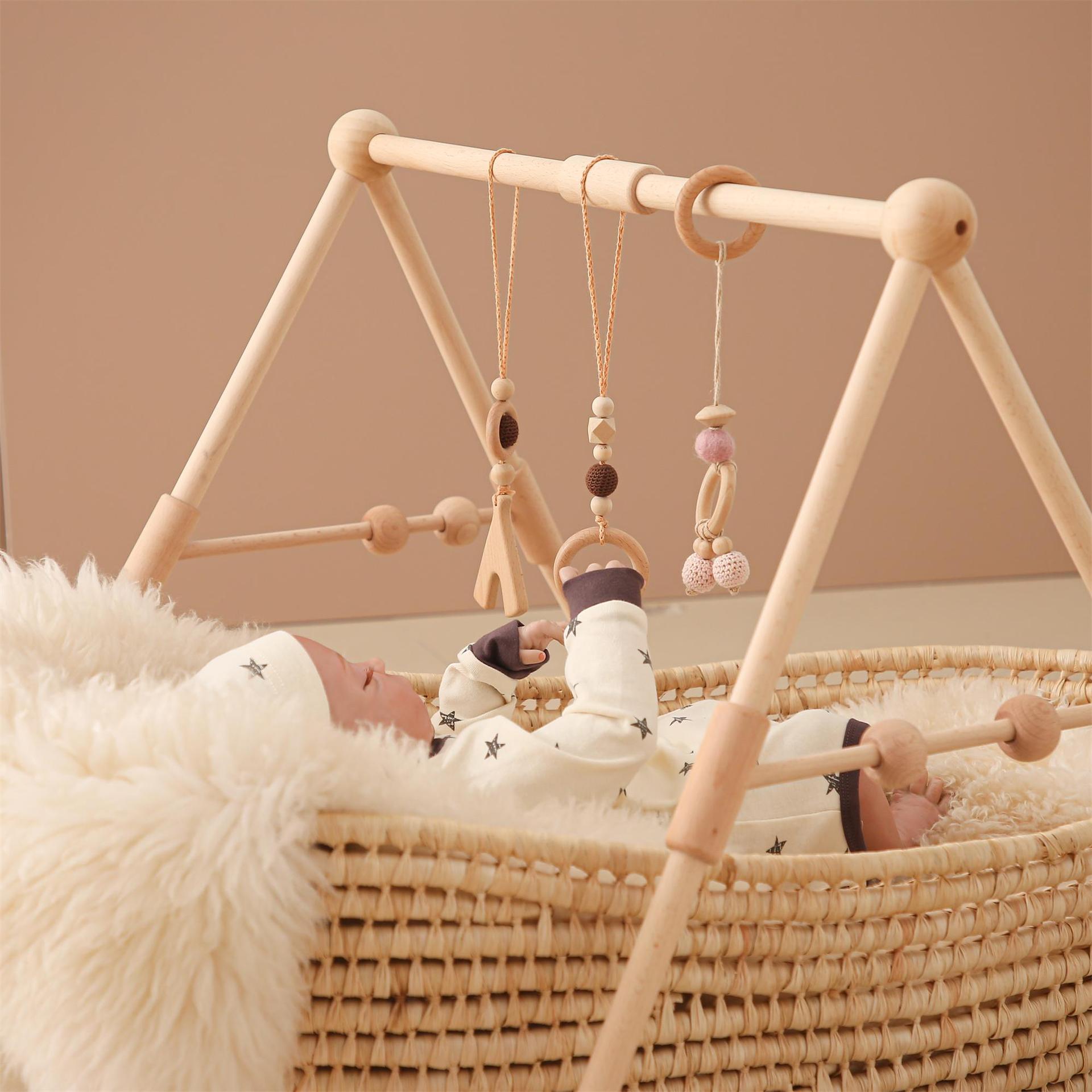 Newborn Baby Crib Fitness Frame