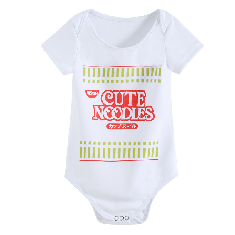 Baby Short Sleeve Triangle Rompers