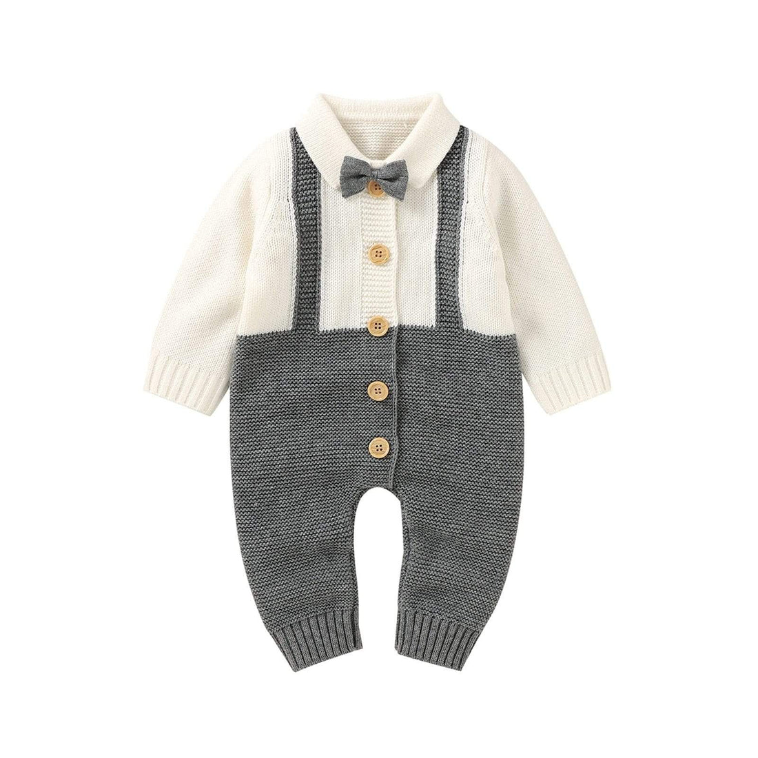 Autumn New Baby Gentleman One-piece Rompers