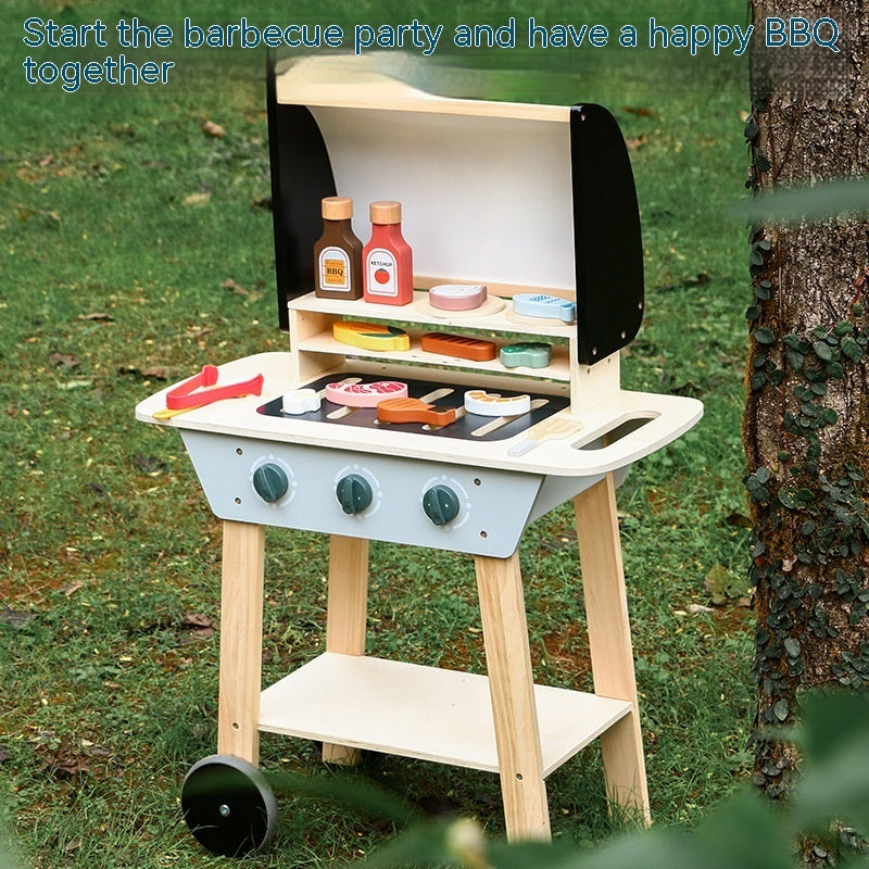 Style Simulation Kitchen Barbecue Toys