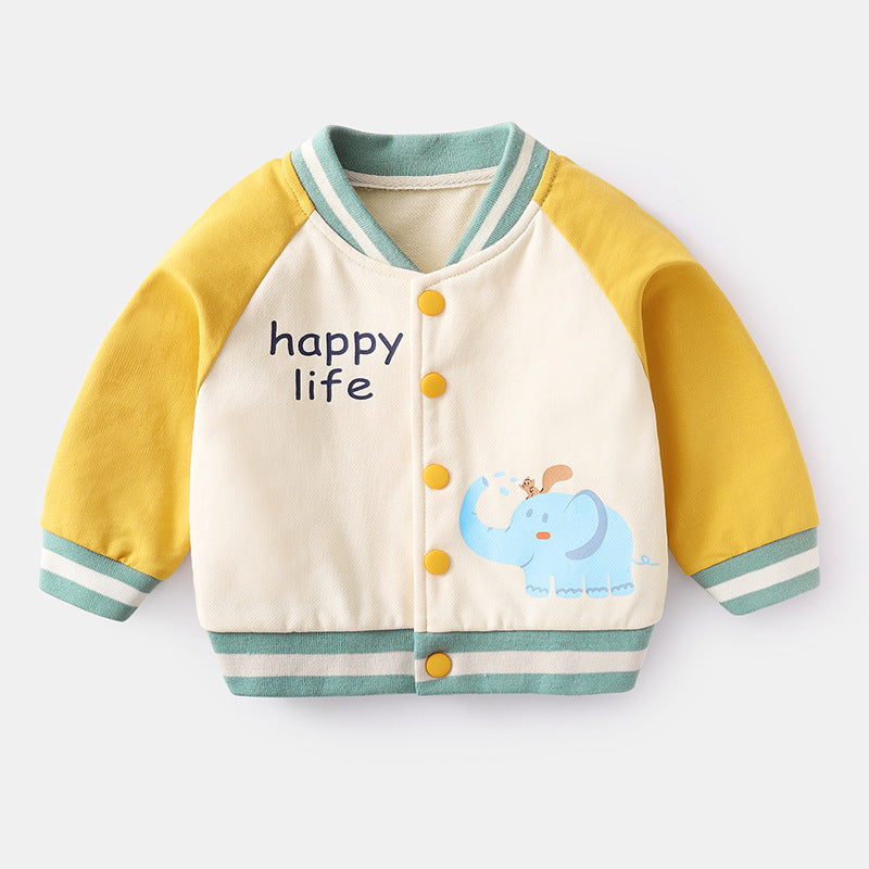 Baby Jacket Spring And Autumn Clothes
