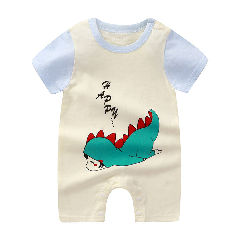 Thin Short Sleeve Newborn Rompers