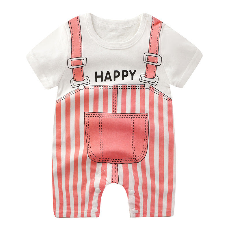 Thin Short Sleeve Newborn Rompers