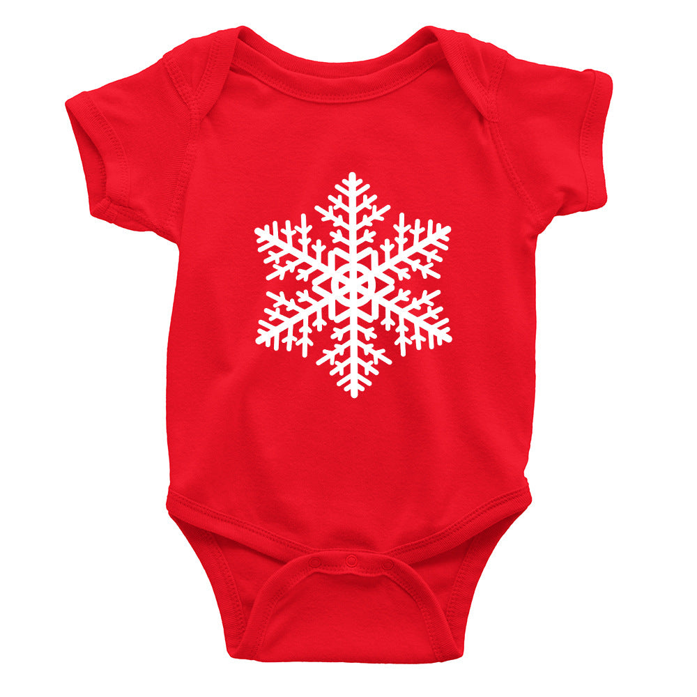 Baby Cotton Short Sleeve Rompers Coating