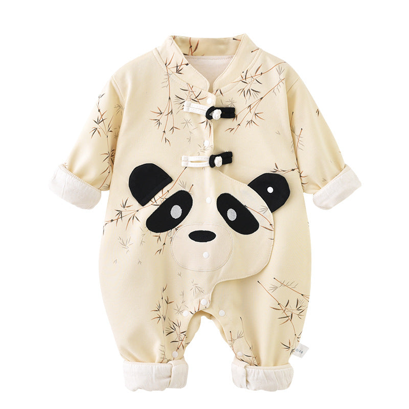 Thickened Rompers Baby Outerwear Romper