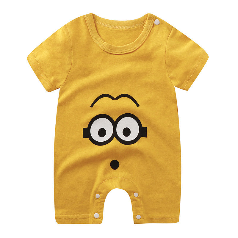 Thin Short Sleeve Newborn Rompers