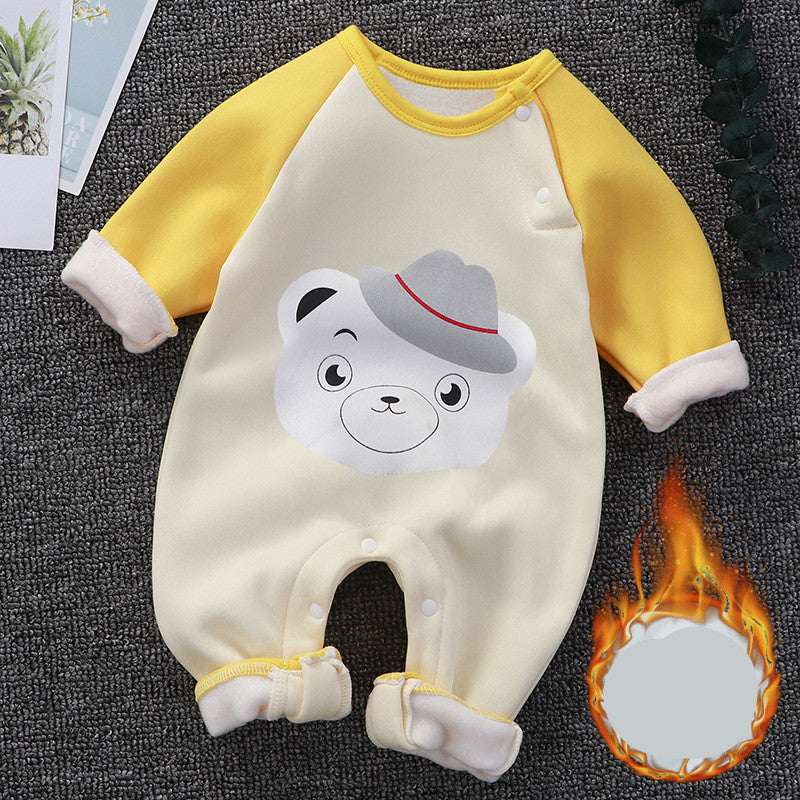 Baby Rompers Newborn Warm Clothes
