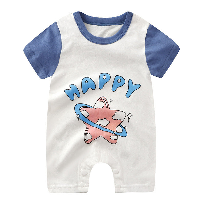 Thin Short Sleeve Newborn Rompers
