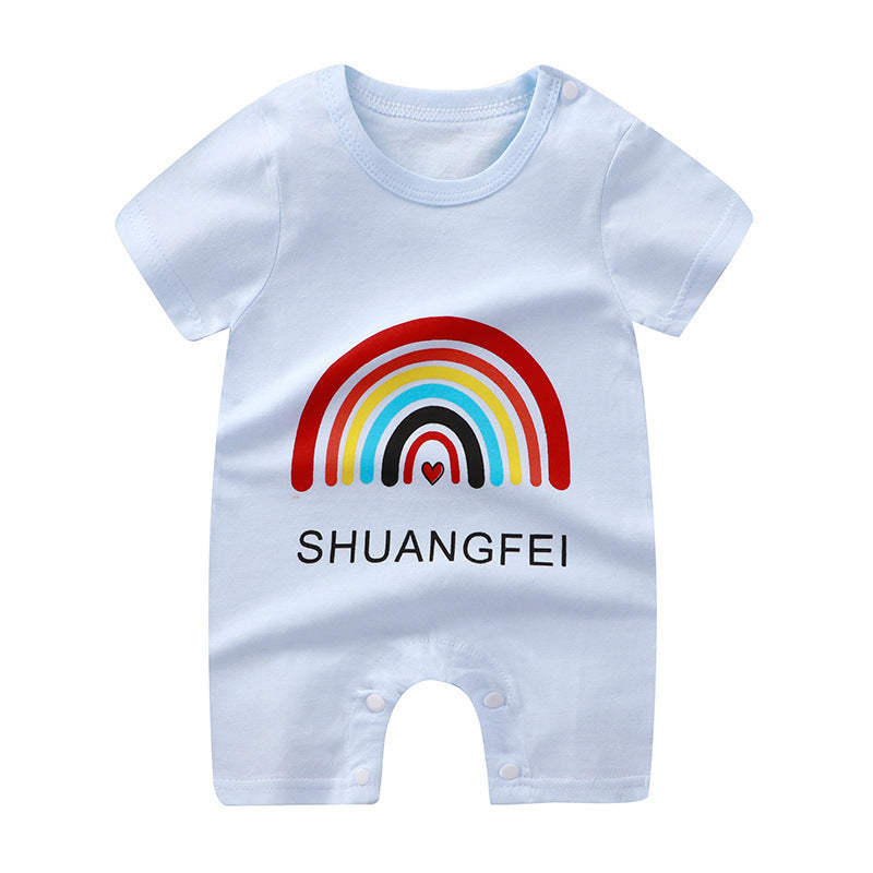 Thin Short Sleeve Newborn Rompers