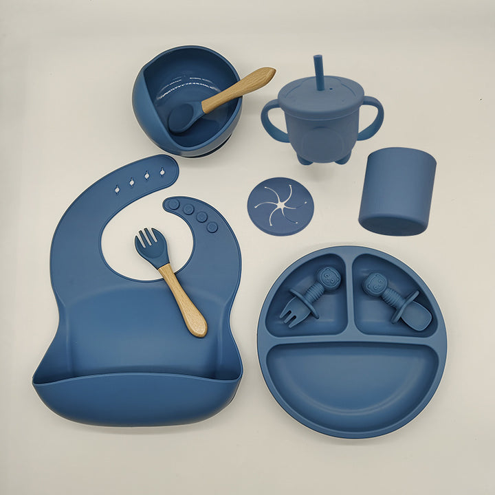 Baby Food Feeding Silicone Tableware