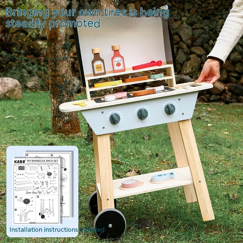 Style Simulation Kitchen Barbecue Toys