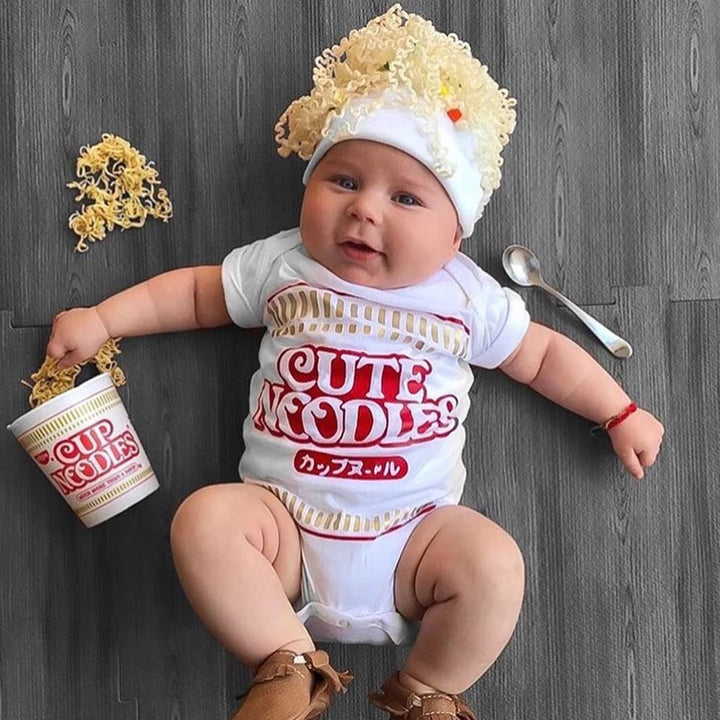 Baby Short Sleeve Triangle Rompers