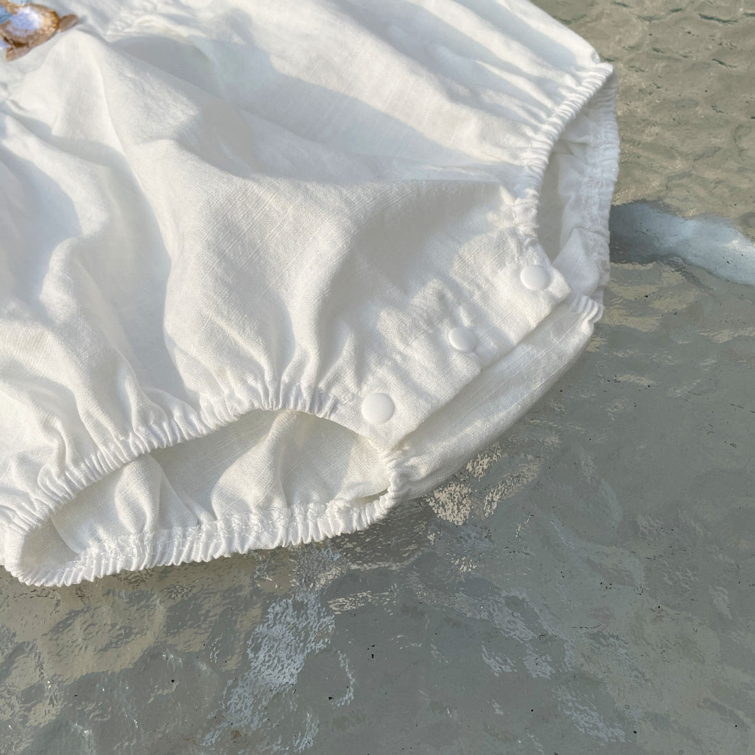 Embroidery Bottom-covering Rompers