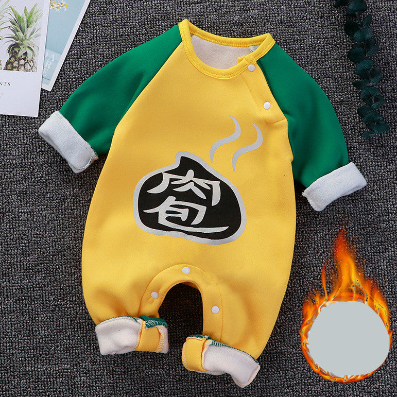 Baby Rompers Newborn Warm Clothes