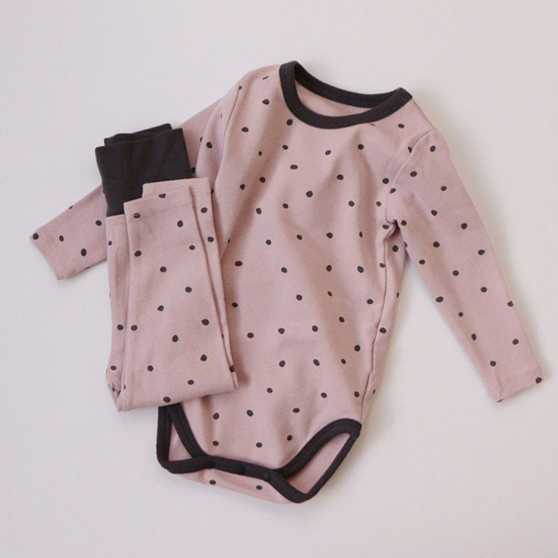 Cute Rompers High Waist Baby Bodysuit Suit
