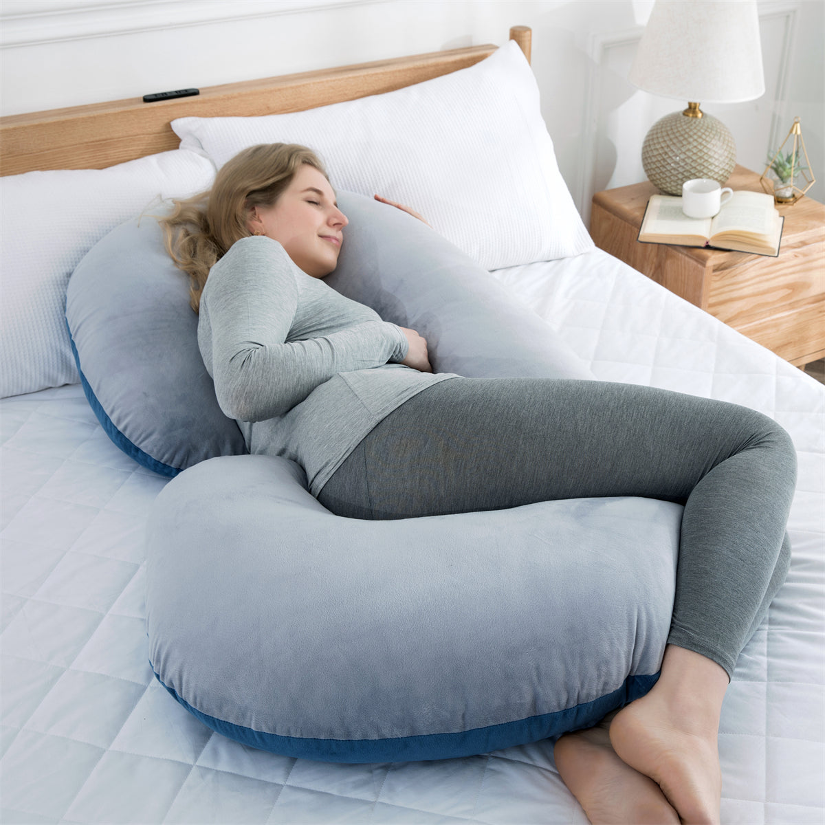 Multi Functional Folding Maternity C Shaped Pillow