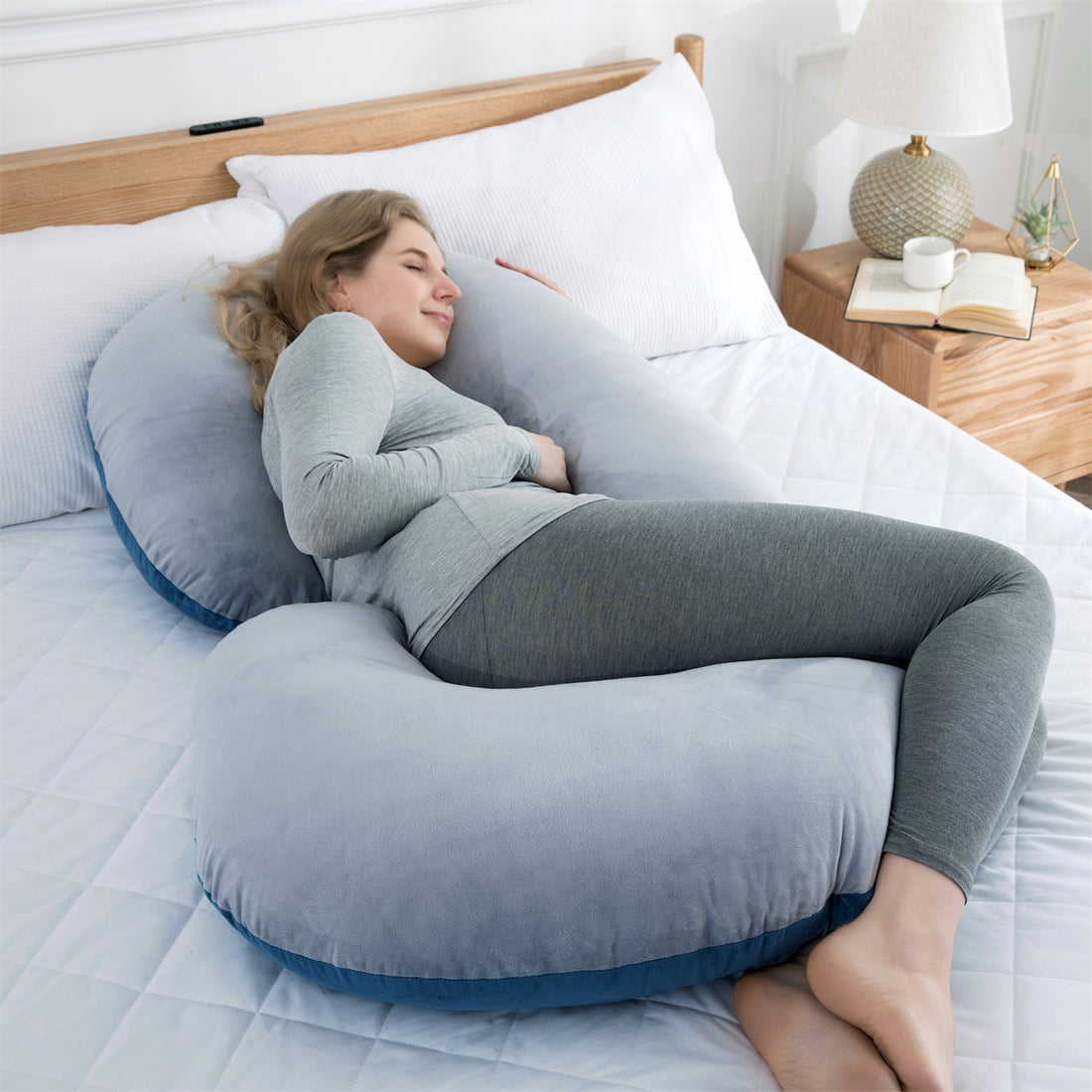 Multi Functional Folding Maternity C Shaped Pillow