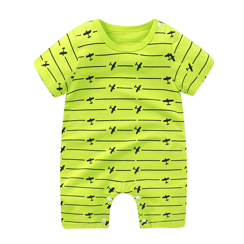 Thin Short Sleeve Newborn Rompers